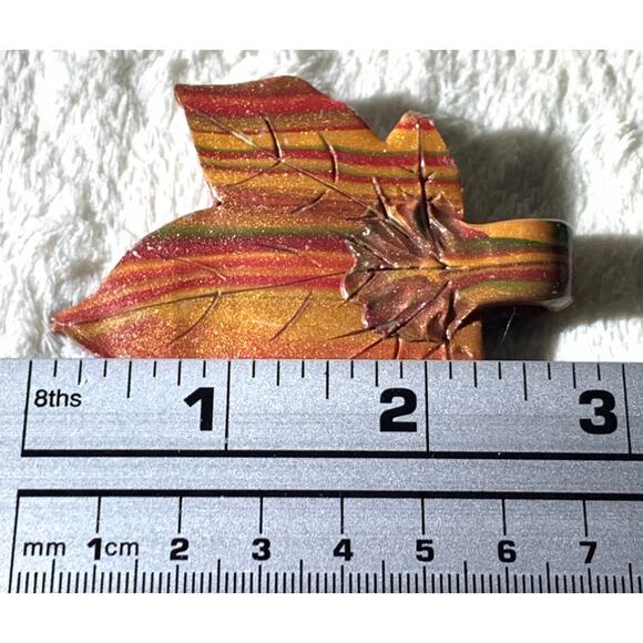 Womens Jewelry 4 Pendants Fall Leaf Pink Glass Flower Gold Pearl Golden Starfish - Picture 4 of 16